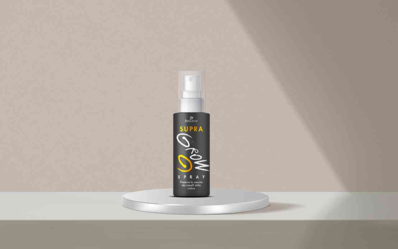 Scopri supraGrow spray: la soluzione naturale efficace contro la caduta dei capelli