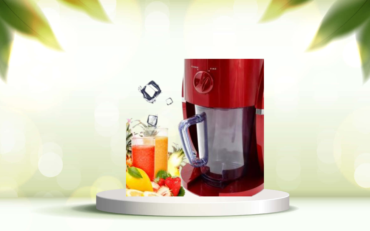 Scopri il tritaghiaccio elettrico in acciaio inox: prepara drink e granite perfetti