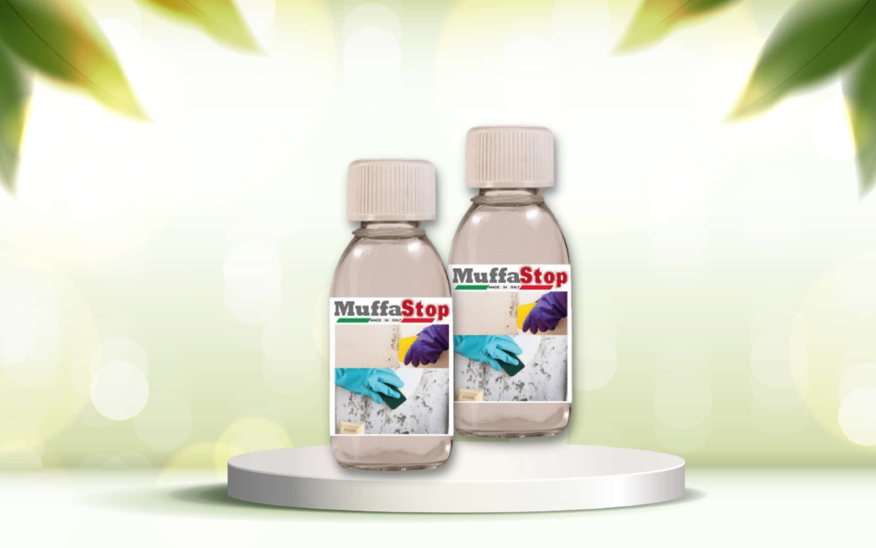 Elimina la muffa in pochi minuti: prova Muffa Stop per superfici interne ed esterne